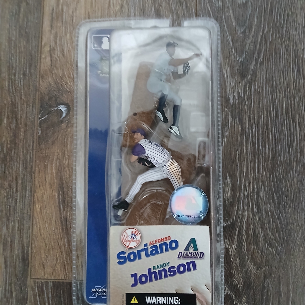 MLB Action Figures - Alfonso Soriano & Randy Johnson